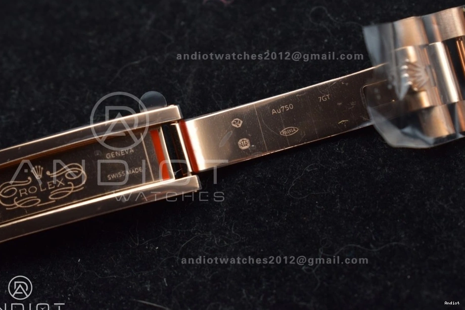 Steel Best V4 904L on Edition Bracelet Dial Ombre QF A2836 Slate (Gain Weight) President RG DayDate 40 0306